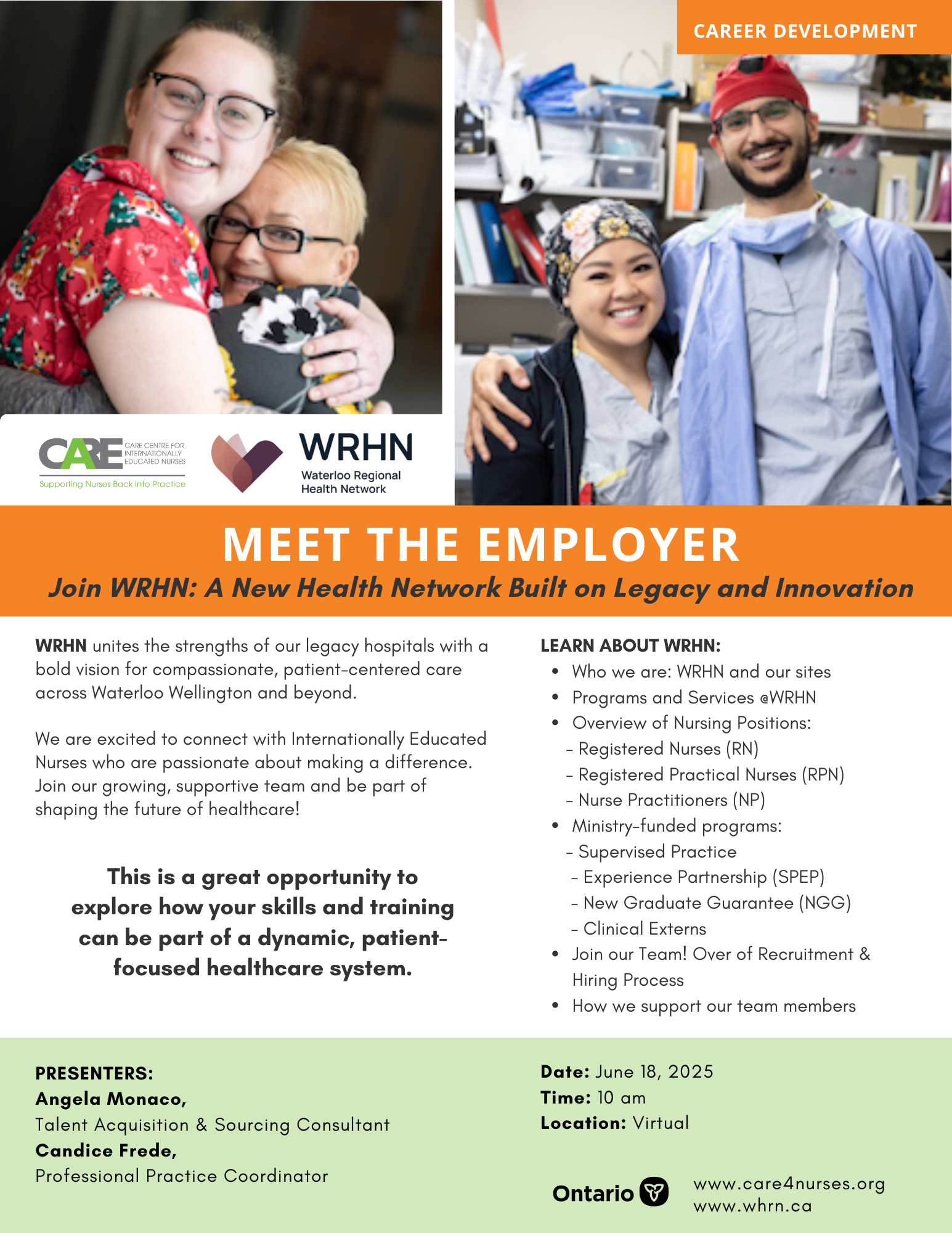 CARE Centre for Internationally Educated Nurses