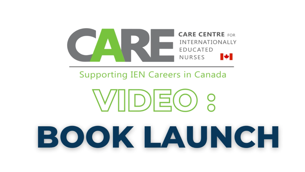 Book Launch - CARE Centre for Internationally Educated Nurses