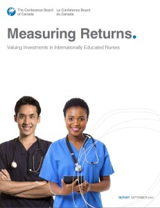 Measuring Returns. Valuing investments in Internationally Educated Nurses