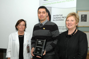 Mary Kroh, Ismail El Assaad, and Bonnie Adamson. Photo by Kelly Almond